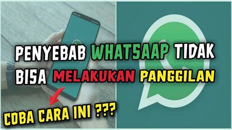 Panggilan Tidak Terhubung di WhatsApp